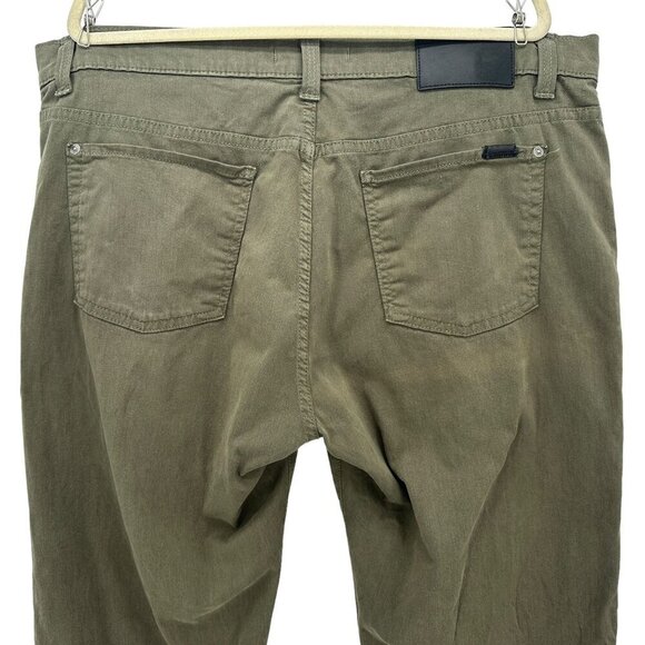 Fidelity Denim Havana Twill Green Straight Leg Denim Jeans Mens 40 - Picture 5 of 12